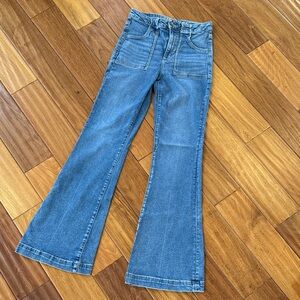 American Eagle Outfitters Blue Flare Jeans